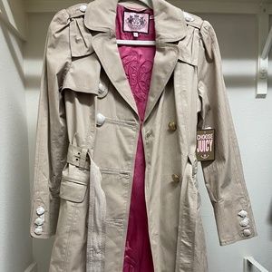 Juicy Cuture Trench Coat L